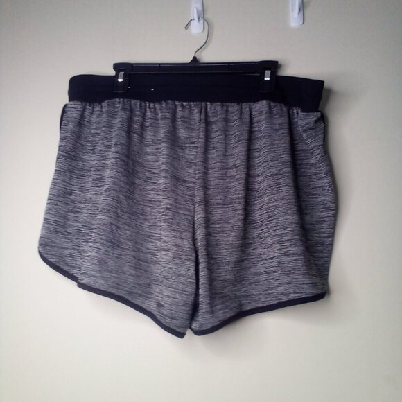 Tek Gear Workout Gear Shorts Women XXL Running Active Athletic Gray Black - Picture 12 of 16
